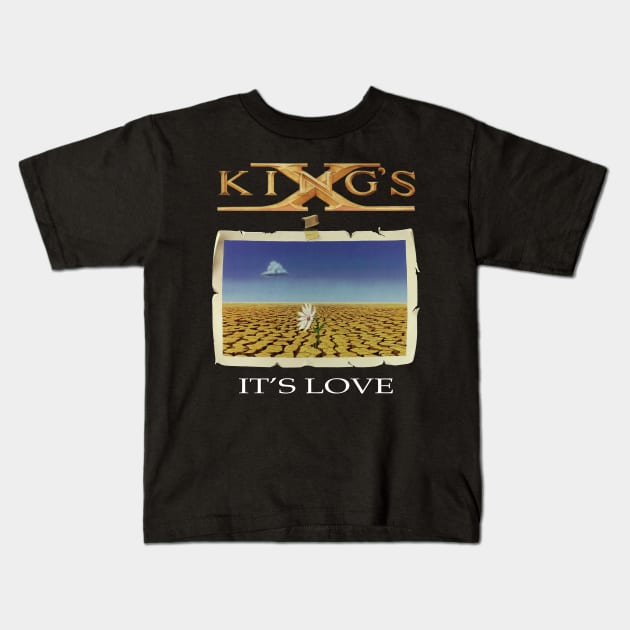 KINGS X BAND Kids T-Shirt by Kurasaki